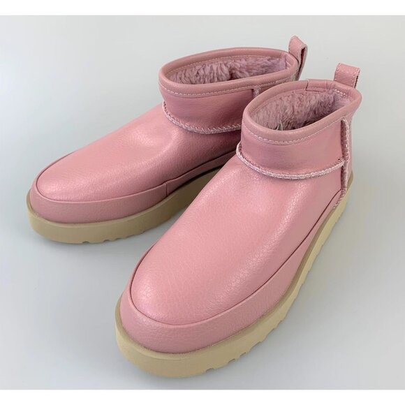 NIB UGG Classic Sugar Ultra Mini Boots Size US 8 - Picture 5 of 12